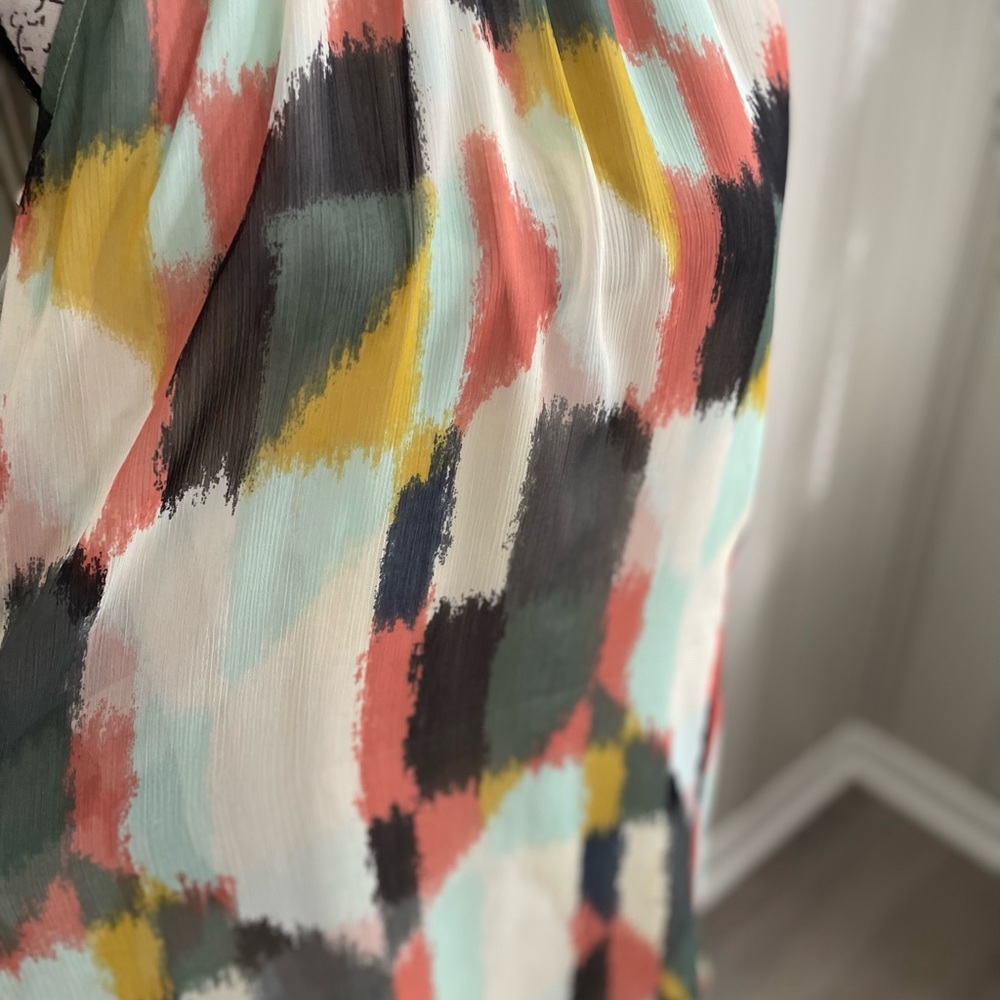 Anthropologie HD In Paris Multicolor Sleeveless Women's Top - Picture 5 of 7